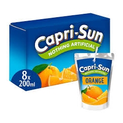 CAPRI-SUN ORANGE 0.2L CJ 40 UN
