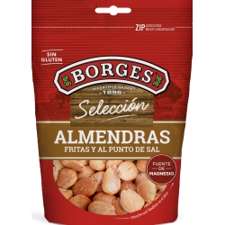 B. ALMENDRA FRITA/PELADA 80G BORGES